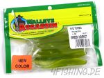 Bass Assassin Walleye Assassin (Turbo Sea Shad) in 4" GREEN HORNET