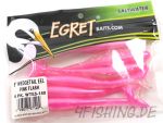 Wedge Tail II - Zander Shad (Egret Baits) in 5" in PINK FLASH