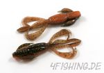 Der Crazy Flapper von KEITECH in 2,8" Farbe GREEN PUMPKIN ORANGE GOLD