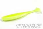 KEITECH Easy Shiner CHARTREUSE SHAD in 3" - aromatisierter Topgummi aus Japan