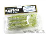 KEITECH Easy Shiner CHARTREUSE ICE SHAD in 3,5" - Topgummi aus Japan