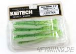 KEITECH Easy Shiner CHARTREUSE PEPPER SHAD in 3,5" - Topgummi aus Japan