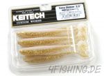 KEITECH Easy Shiner WHITE GOLD in 3,5" - Topgummi aus Japan