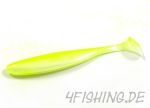 KEITECH Easy Shiner CHARTREUSE SHAD in 5" - aromatisierter Topgummi aus Japan