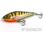 Monarch Dok HECHTKILLER-MAMMA der dicke Jerkbait in GOLDEN PERCH