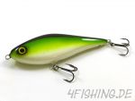 Monarch Dok HECHTKILLER-MAMMA der dicke Jerkbait in GREEN DANGER SPEZIAL