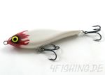 Der HECHTKILLER RED HEAD I, der perfekte Jerkbait aus dem Hause MONARCH DOK (HANDMADE)
