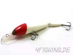 Der TAIMEN - 16 cm Traumwobbler handmade by Monarch Dok Farbe RED HEAD
