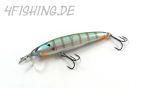 NORIES Laydown Minnow JUST WAKASAGI in FLASHING REAL BLUE GILL - der Barschkiller!!!