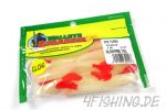 Bass Assassin Walleye Assassin (Turbo Sea Shad) in 4" GLOW FT