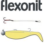 "FLEXONIT" STINGER HOOK für Köder von 10 - 12 cm Länge