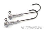 GAMAKATSU Xtra Strong Rundkopfjigs - Gr.10/0 (2 Stück)