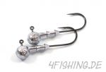 GAMAKATSU Xtra Strong Rundkopfjigs - Gr. 6/0 (2 Stück)