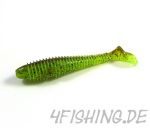 KEITECH FAT Swing Impact in 3.8" - Farbe GREEN PUMPKIN / CHARTREUSE