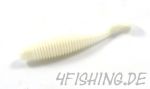 Lunker City: Der kleine Grubster in 2" Farbe WHITE SATIN - Barsch- & Forellenkiller!!!